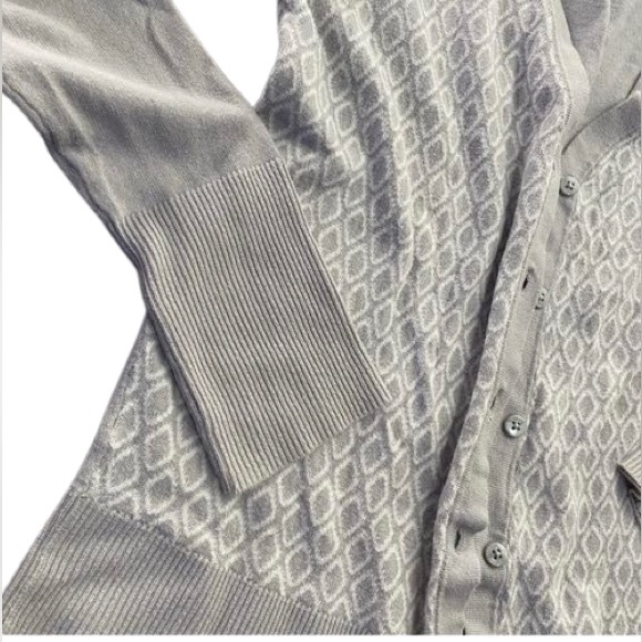 Grey Argyle Sweater Merona - Picture 11 of 12